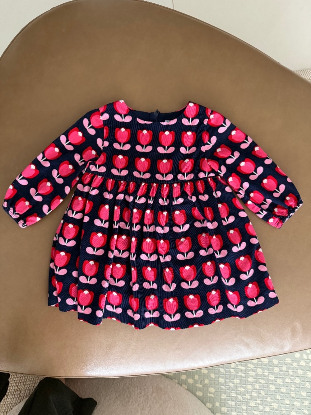 Jacadi baby girl corduroy dress